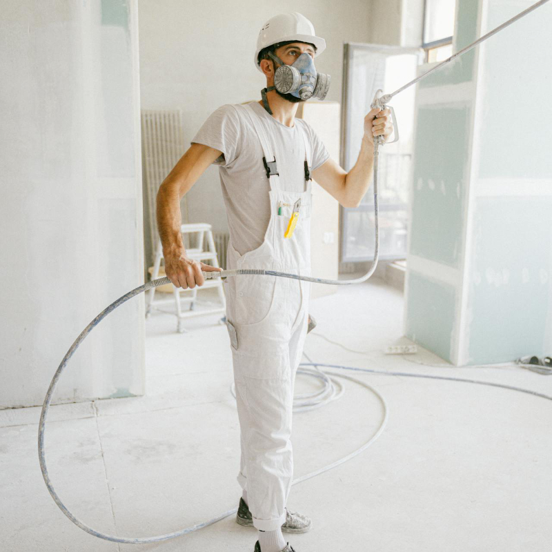 Spuitwerk in Eindhoven